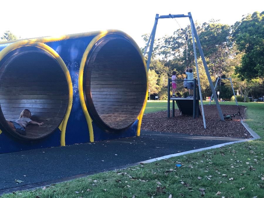 The play equipment at Kadina Park.