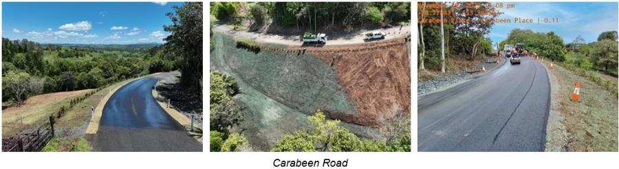 Carabeen Road Completed Works