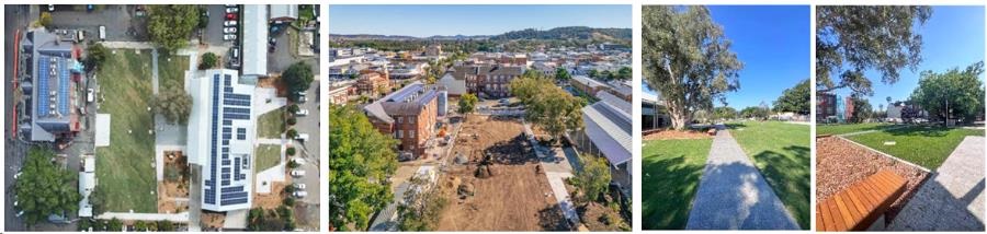 Work on the Quad.