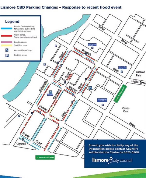 CBD Parking Changes Map